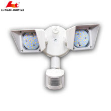 a cor de bronze e branca conduziu a iluminação exterior de luz de parede exterior da segurança com sensor de movimento